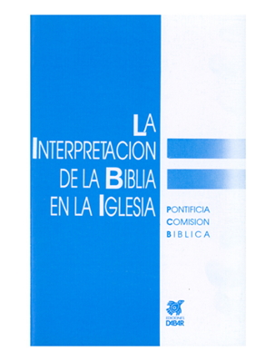 Como se Interpreta la Sagrada Escritura